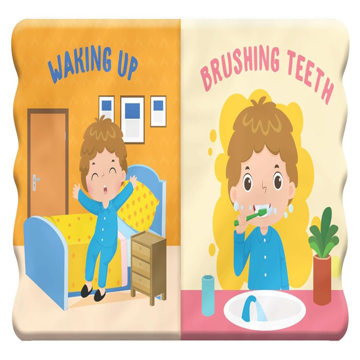 Baby's First Bath Time Books-Bath Book-WH-Toycra