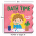 Baby's First Bath Time Books-Bath Book-WH-Toycra