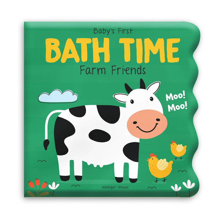 Baby's First Bath Time Books-Bath Book-WH-Toycra
