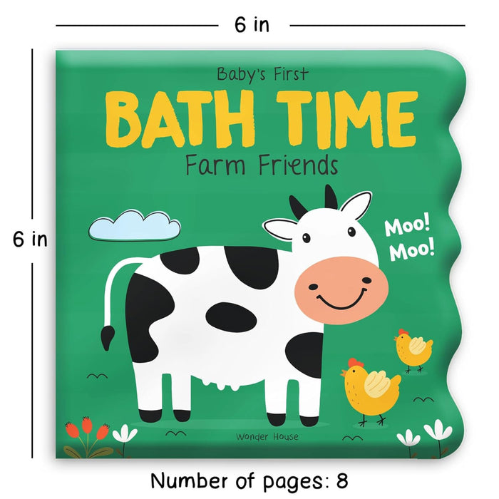 Baby's First Bath Time Books-Bath Book-WH-Toycra