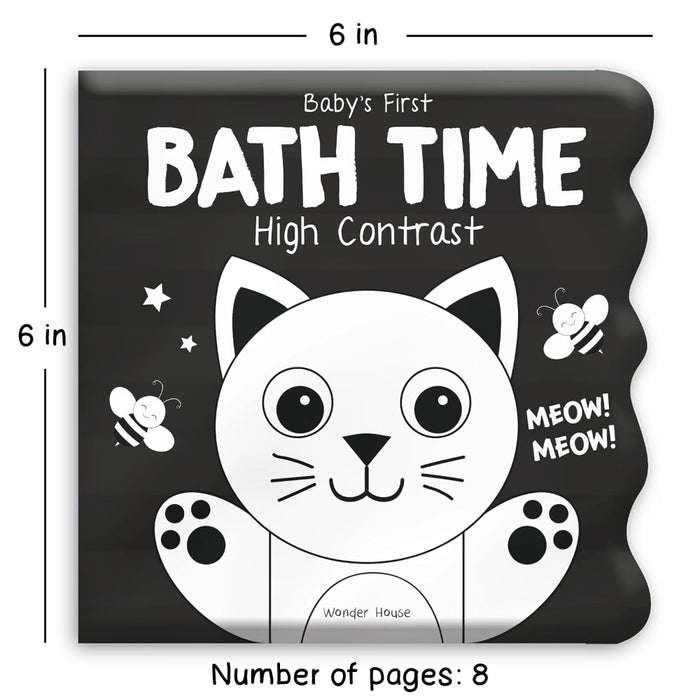Baby's First Bath Time Books-Bath Book-WH-Toycra