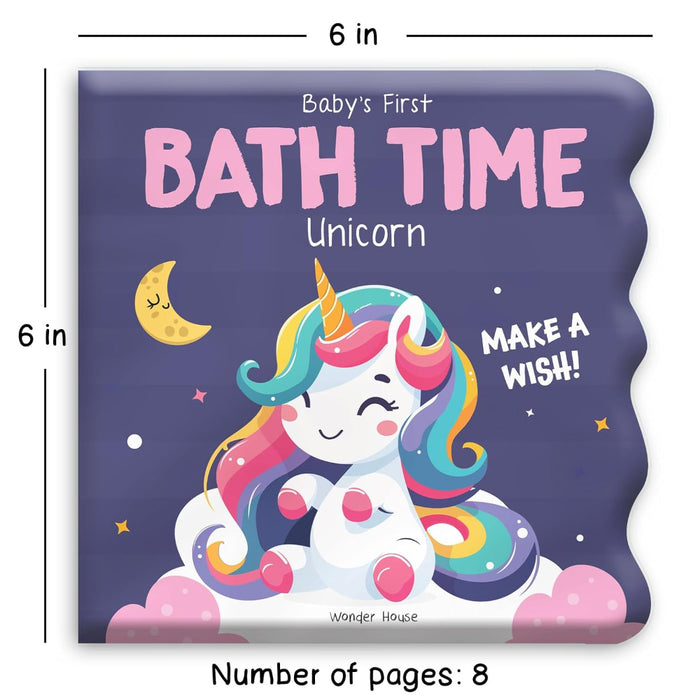 Baby's First Bath Time Books-Bath Book-WH-Toycra