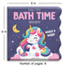 Baby's First Bath Time Books-Bath Book-WH-Toycra