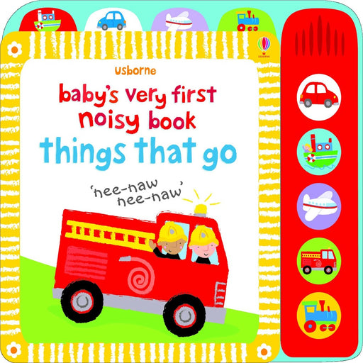 Baby's Very First Noisy Book Things That Go-Board Book-usb-Toycra