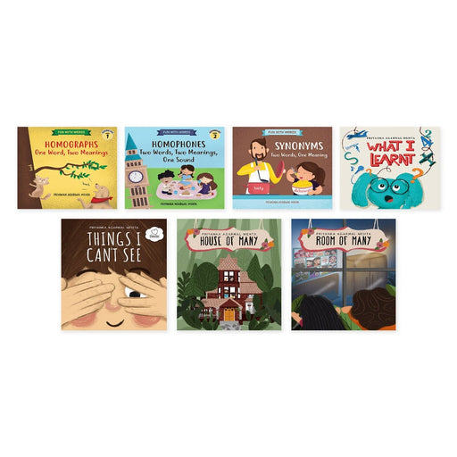 Back To School For Preschoolers (Set Of 7 Books)-Picture Book-Sam And Mi-Toycra