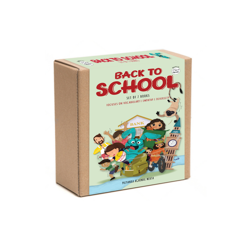 Back To School For Preschoolers (Set Of 7 Books)