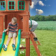 Backyard Discovery Atlantic Wooden Play Tower (incl. swings)