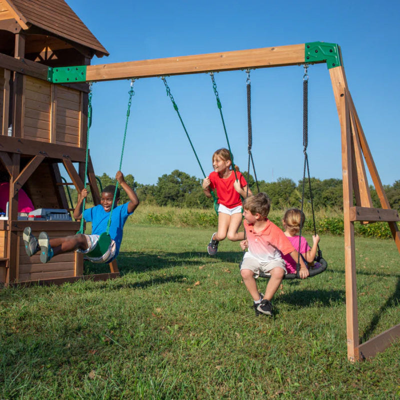 Backyard Discovery Cedar Cove Swing Set