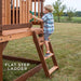 Backyard Discovery Echo Heights Elevated Cedar Playhouse-Outdoor Toys-Step2-Toycra