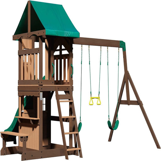 Backyard Discovery Lakewood Cedar Wood Swing Set-Outdoor Toys-Step2-Toycra