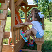 Backyard Discovery Northbrook Wooden Play Tower (incl. swings)