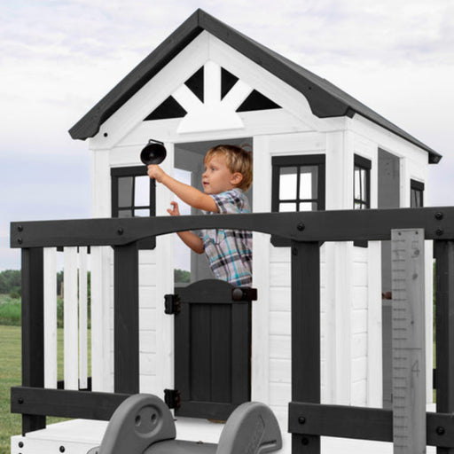Backyard Discovery Sweetwater Heights Elevated Playhouse -White-Outdoor Toys-Step2-Toycra
