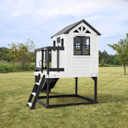 Backyard Discovery Sweetwater Heights Elevated Playhouse -White