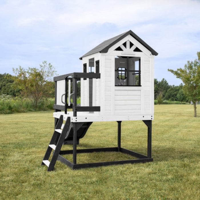 Backyard Discovery Sweetwater Heights Elevated Playhouse -White-Outdoor Toys-Step2-Toycra