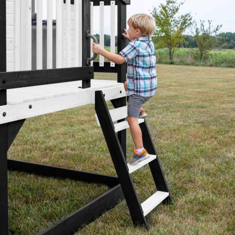 Backyard Discovery Sweetwater Heights Elevated Playhouse -White