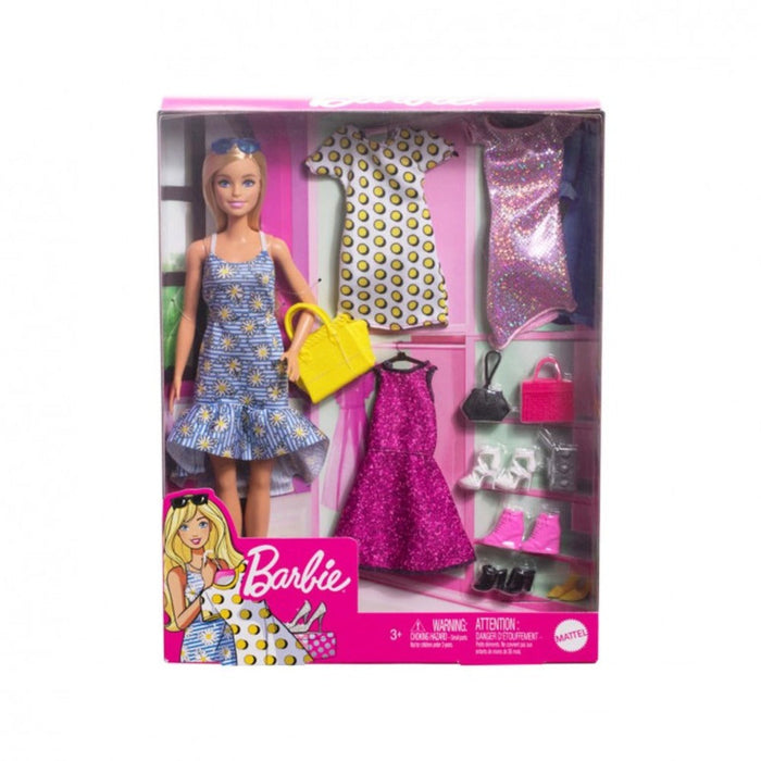 Barbie 11 Accessories Fashionistas Doll - Main Image