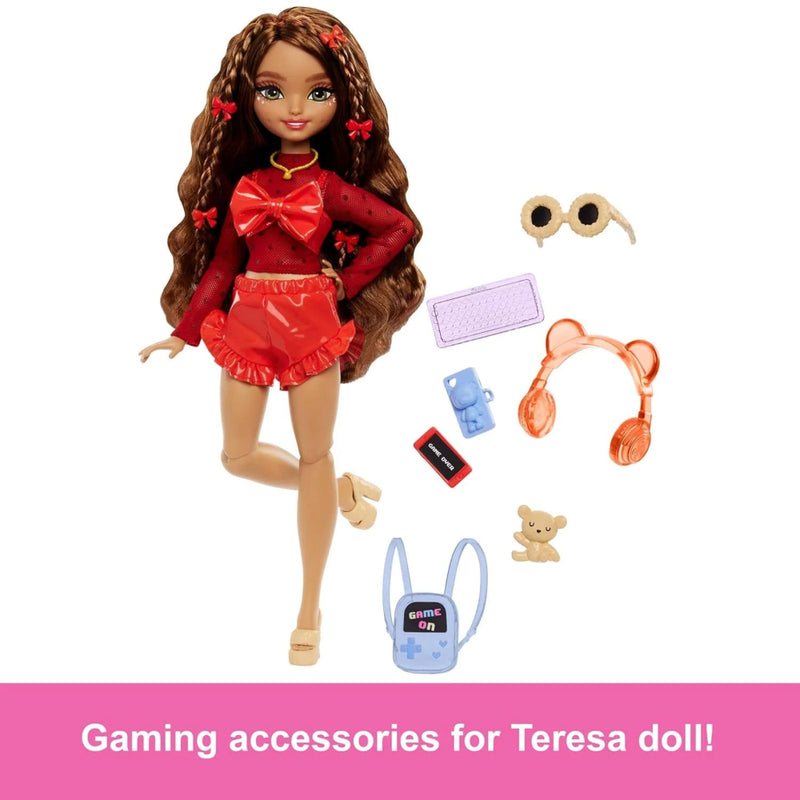 Barbie 11.7" Dream Besties Teresa Fashion Doll Brown Hair