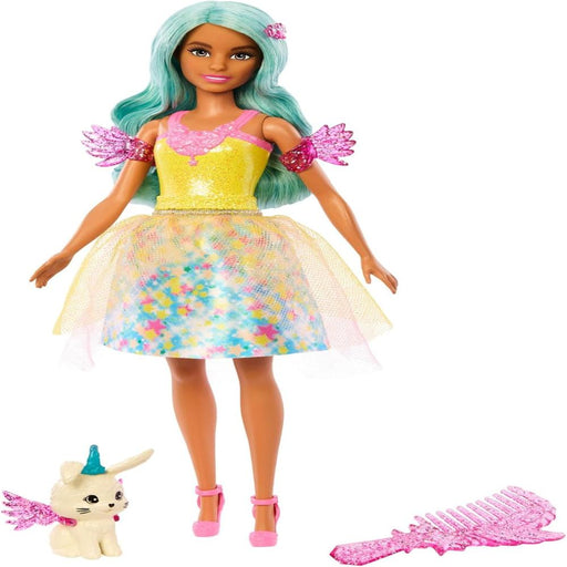 Barbie A Touch Of Magic Doll, Teresa With Fantasy Outfit, Pet & Accessories-Dolls-Mattel-Toycra