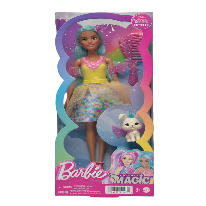 Barbie A Touch Of Magic Doll, Teresa With Fantasy Outfit, Pet & Accessories-Dolls-Mattel-Toycra