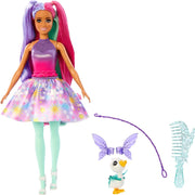 Barbie A Touch Of Magic Doll, The Glyph With Fantasy Outfit, Pet & Accessories