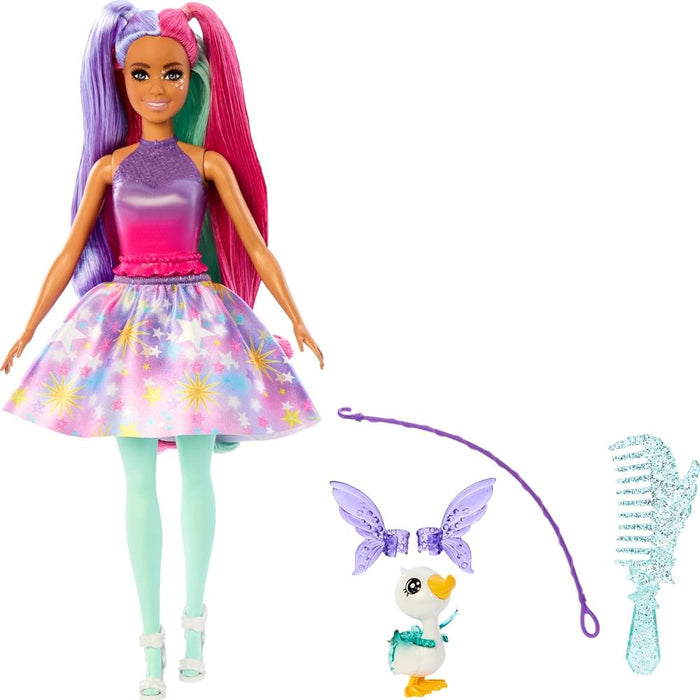 Barbie A Touch Of Magic Doll, The Glyph With Fantasy Outfit, Pet & Accessories-Dolls-Barbie-Toycra