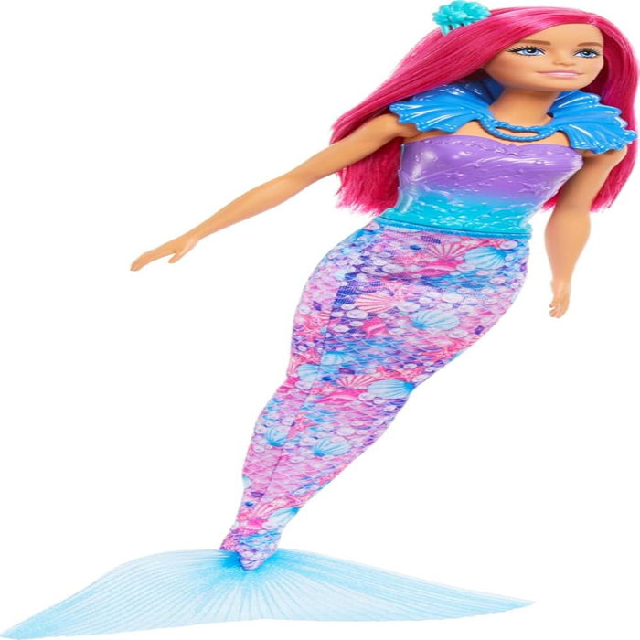 Barbie Advent Calendar, Fashion Doll & 24 Surprise Accessories, Transform To Mermaid & More-Dolls-Barbie-Toycra