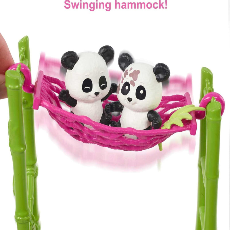 Barbie Careers Playset, Baby Panda Care & Rescue Set