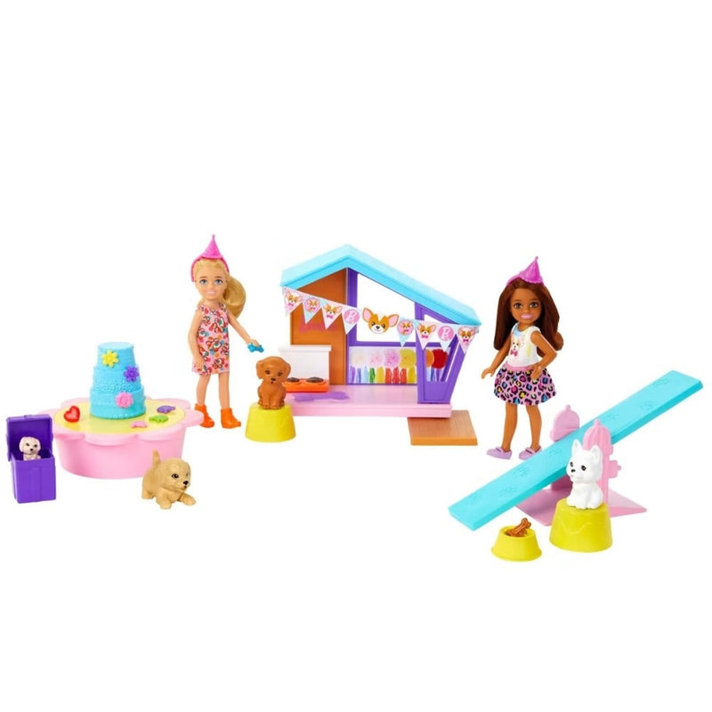 Barbie Celebration Fun Dolls and Playset