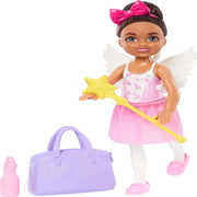 Barbie Chelsea Ballerina Doll & Accessories Set, Career-Themed Brunette Small Doll
