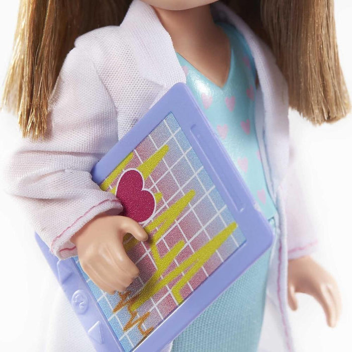 Barbie Chelsea Can Be Doctor Doll With Career-themed Outfit & Related Accessories-Dolls-Barbie-Toycra