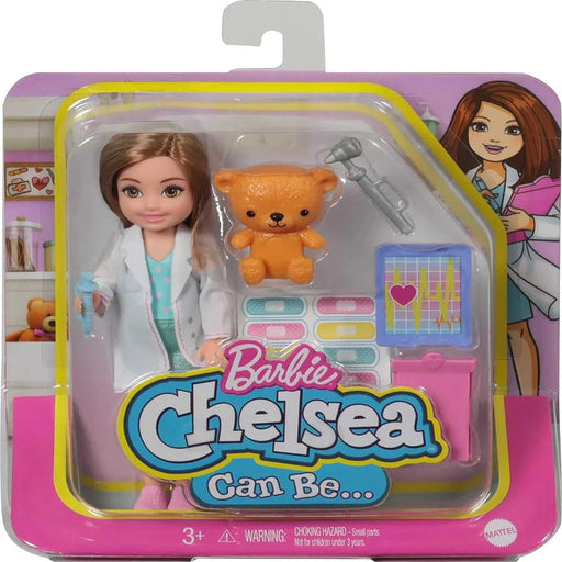 Barbie Chelsea Can Be Doctor Doll With Career-themed Outfit & Related Accessories-Dolls-Barbie-Toycra