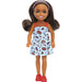 Barbie Chelsea Doll, Small Doll Wearing Removable Blue Dress With Brown Hair & Green Eyes-Dolls-Mattel-Toycra