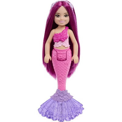 Barbie Chelsea Small Doll With Hair & Removable Hair Accessory, 6-Inch Toy