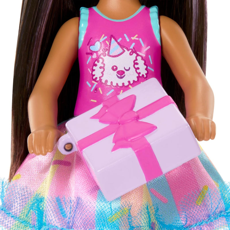 Barbie Club Chelsea 6-Inch Birthday-Themed Small Doll