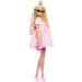 Barbie Deluxe Style Doll #3 in Pastel Pink Barbiecore Dress With Oversized Bow, Blond Hair-Dolls-Barbie-Toycra