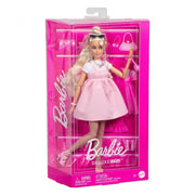 Barbie Deluxe Style Doll #3 in Pastel Pink Barbiecore Dress With Oversized Bow, Blond Hair