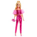 Barbie Deluxe Style Fashion Doll #5 in Metallic Pink Outfit With Corset Top And Accessories, Blonde-Dolls-Mattel-Toycra