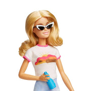 Barbie Doll and Accessories Travel Set With Puppy