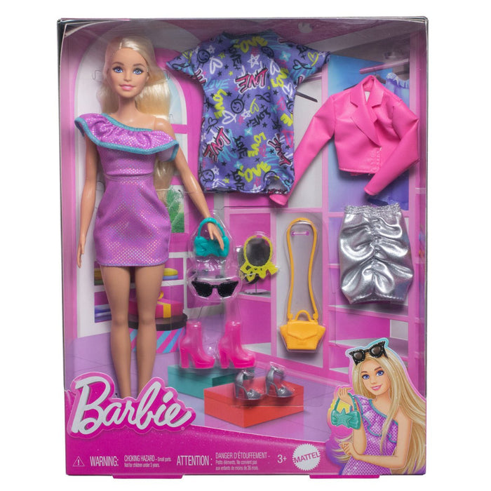 Barbie Doll with Clothes and Accessories-Dolls-Barbie-Toycra