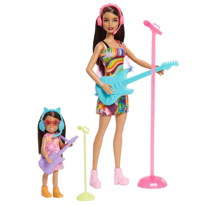 Barbie® Dolls & Accessories, Sisters Pop Star-Themed Playset-Dolls-Barbie-Toycra