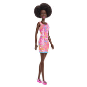 Barbie Dolls Wearing Logo Print Dresses