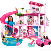 Barbie Dreamhouse , 75+ Pieces, Pool Party Doll House With 3 Story Slide