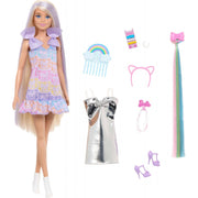 Barbie Fun & Fancy Doll & Accessories, Blonde Fashion Doll With Extra-Long Hair & 2 Looks