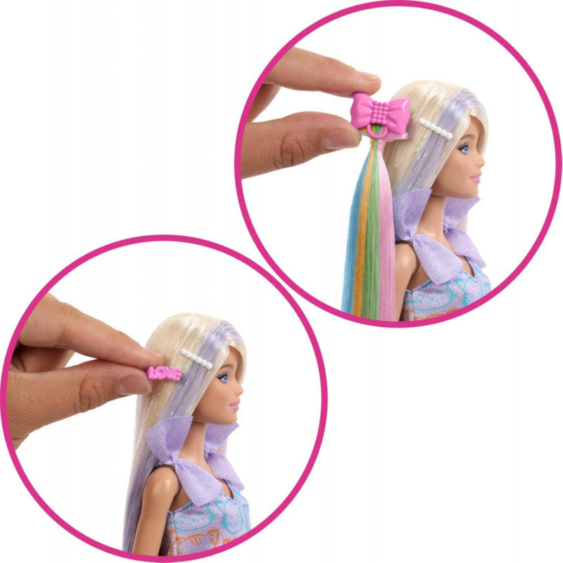 Barbie Fun & Fancy Doll & Accessories, Blonde Fashion Doll With Extra-Long Hair & 2 Looks