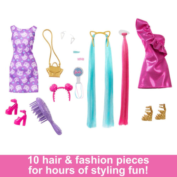 Barbie Fun & Fancy Hair Doll-Dolls-Barbie-Toycra