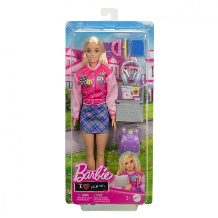 Barbie I Love School Doll & Accessories-Dolls-Barbie-Toycra