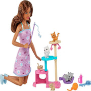 Barbie® Kitty Condo™ Doll and Pets Playset Doll (Brunette)