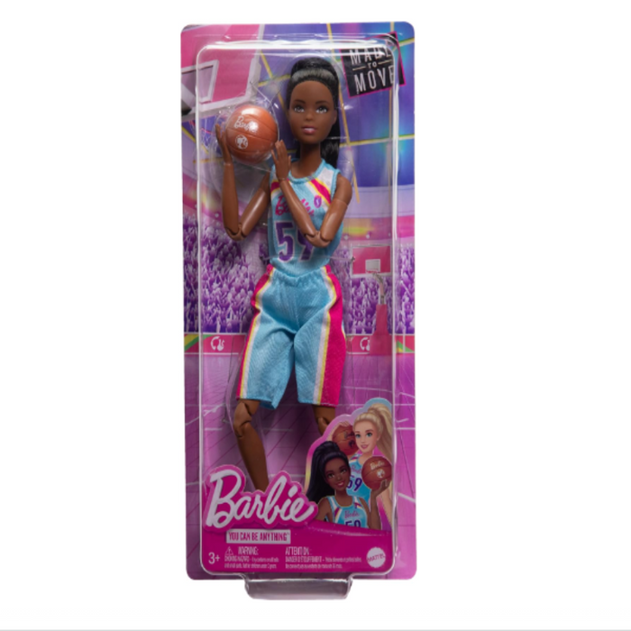 Barbie Made To Move Career Player Doll-Dolls-Barbie-Toycra