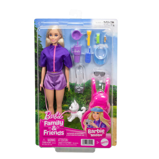 Barbie Malibu Outdoor Adventures Fashion Doll-Dolls-Mattel-Toycra