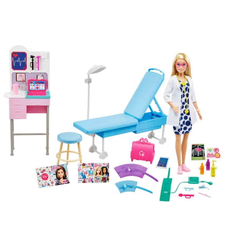 Barbie Medical Doctor Doll And Playset-Dolls-Barbie-Toycra